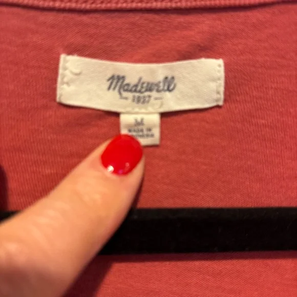 Madewell Terracotta Tee - Picture 2 of 4